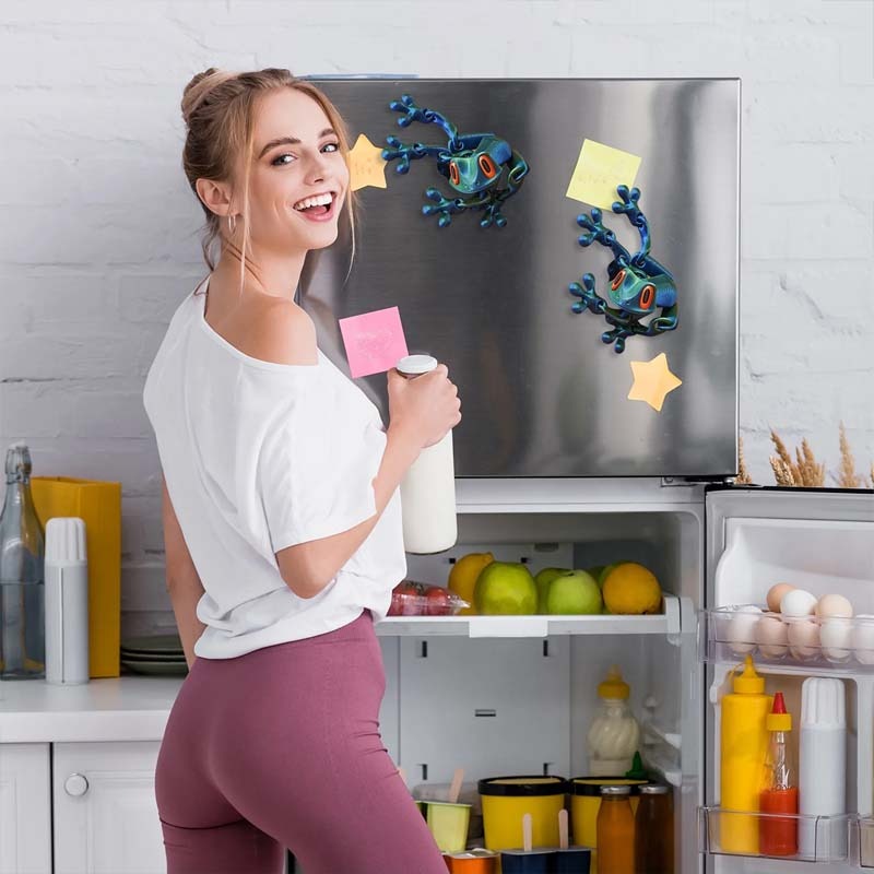 3D Printed Magnetic Frog Refrigerator Magnet