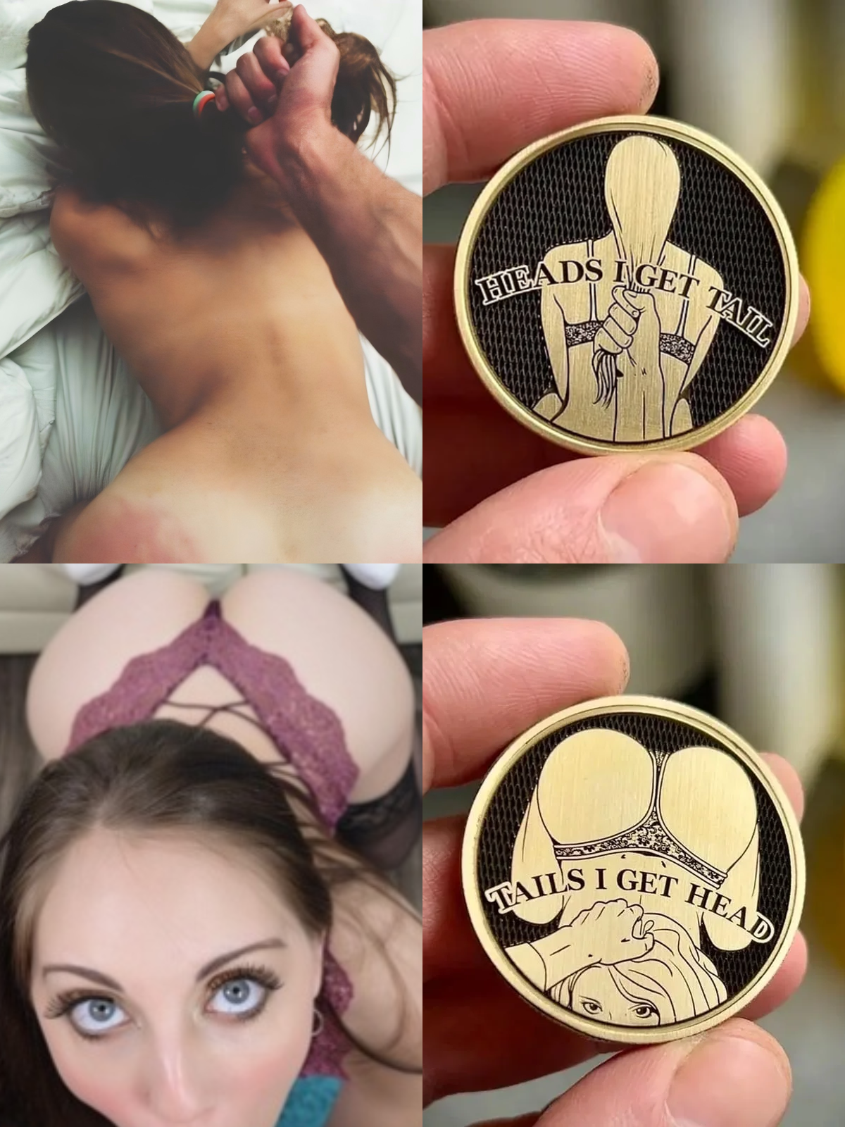 Last Day 49% OFF🤣Funny Heads and Tails Coins