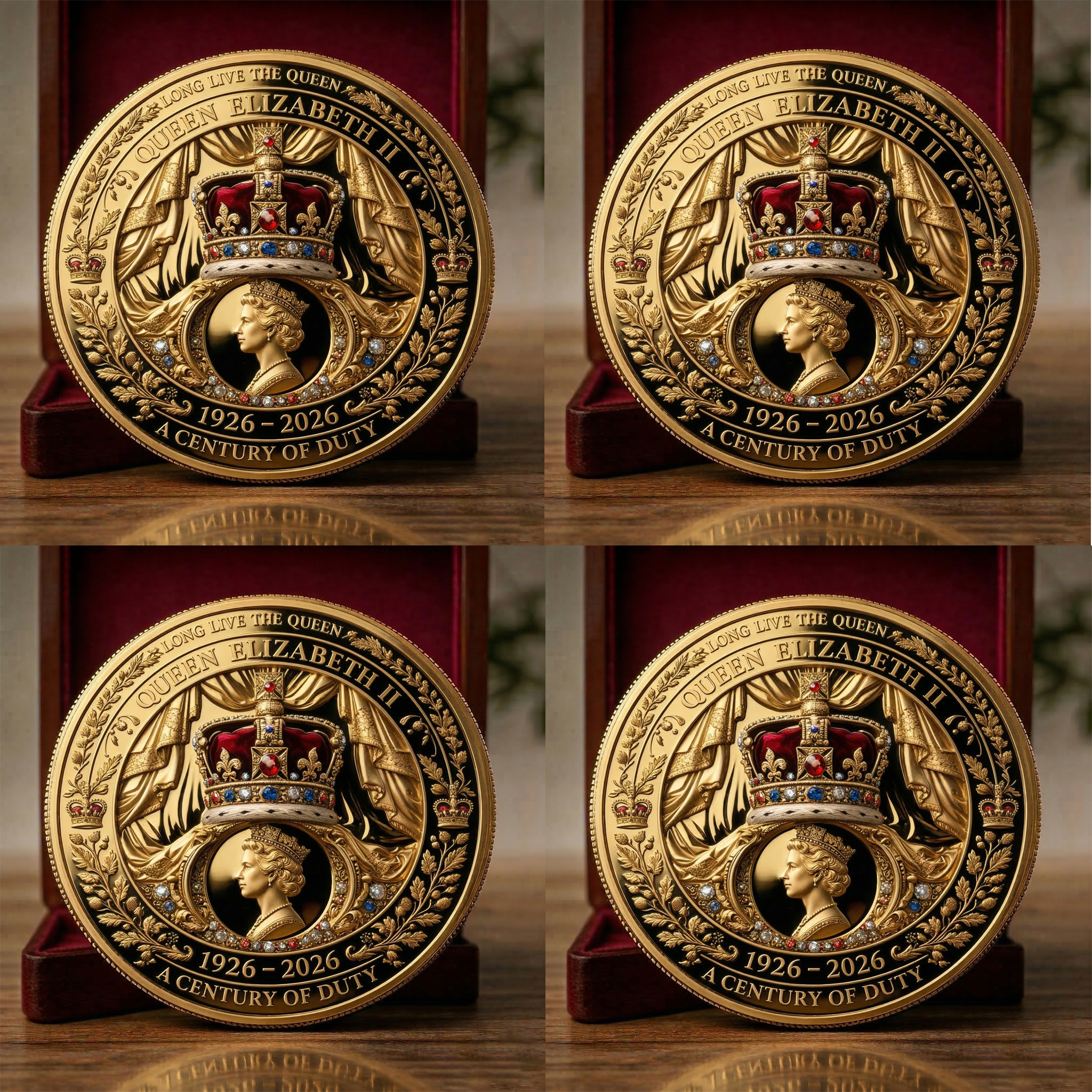 🏆Last Day 40% OFF-👑 A Century Remembering The Queen Honor The Legacy of Elizabeth II