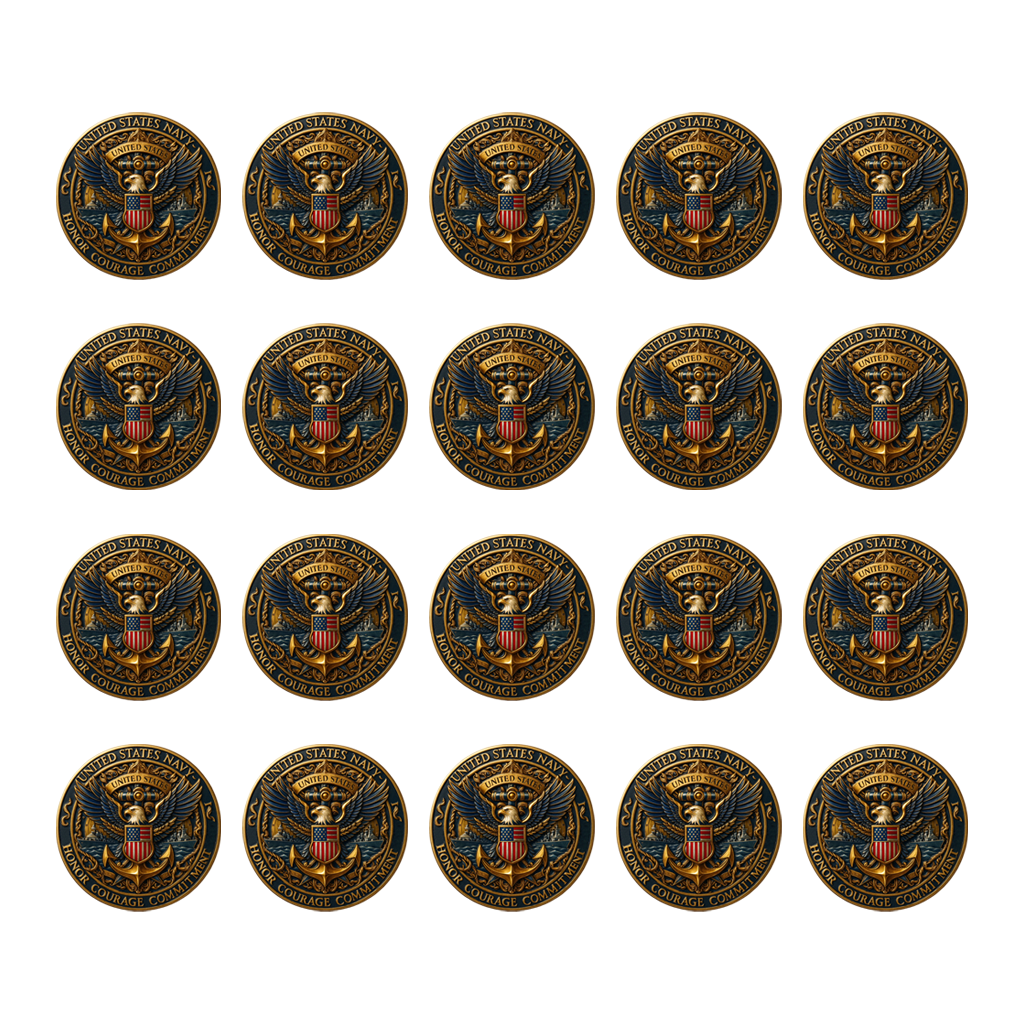 UNITED STATES NAVY COMMEMORATIVE COIN
