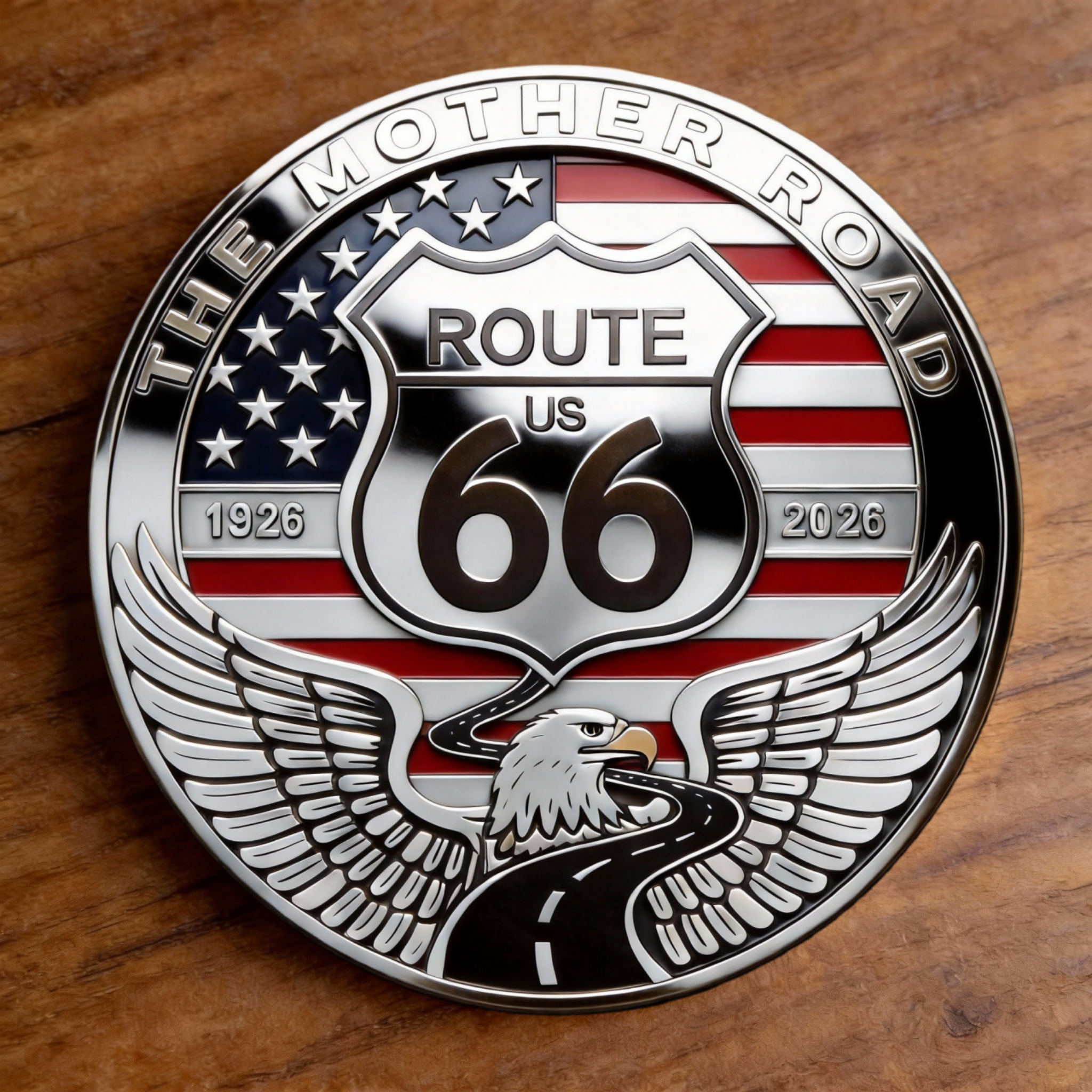 ROUTE 66 – 100TH ANNIVERSARY COMMEMORATIVE COIN