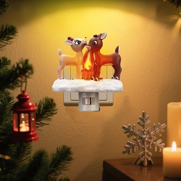 Christmas Reindeer Campfire Nightlight🦌
