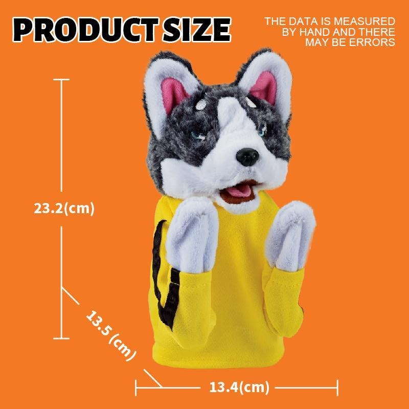 🥊 Boxing Husky Dog Hand Puppet – Fun Interactive Plush Toy for Kids