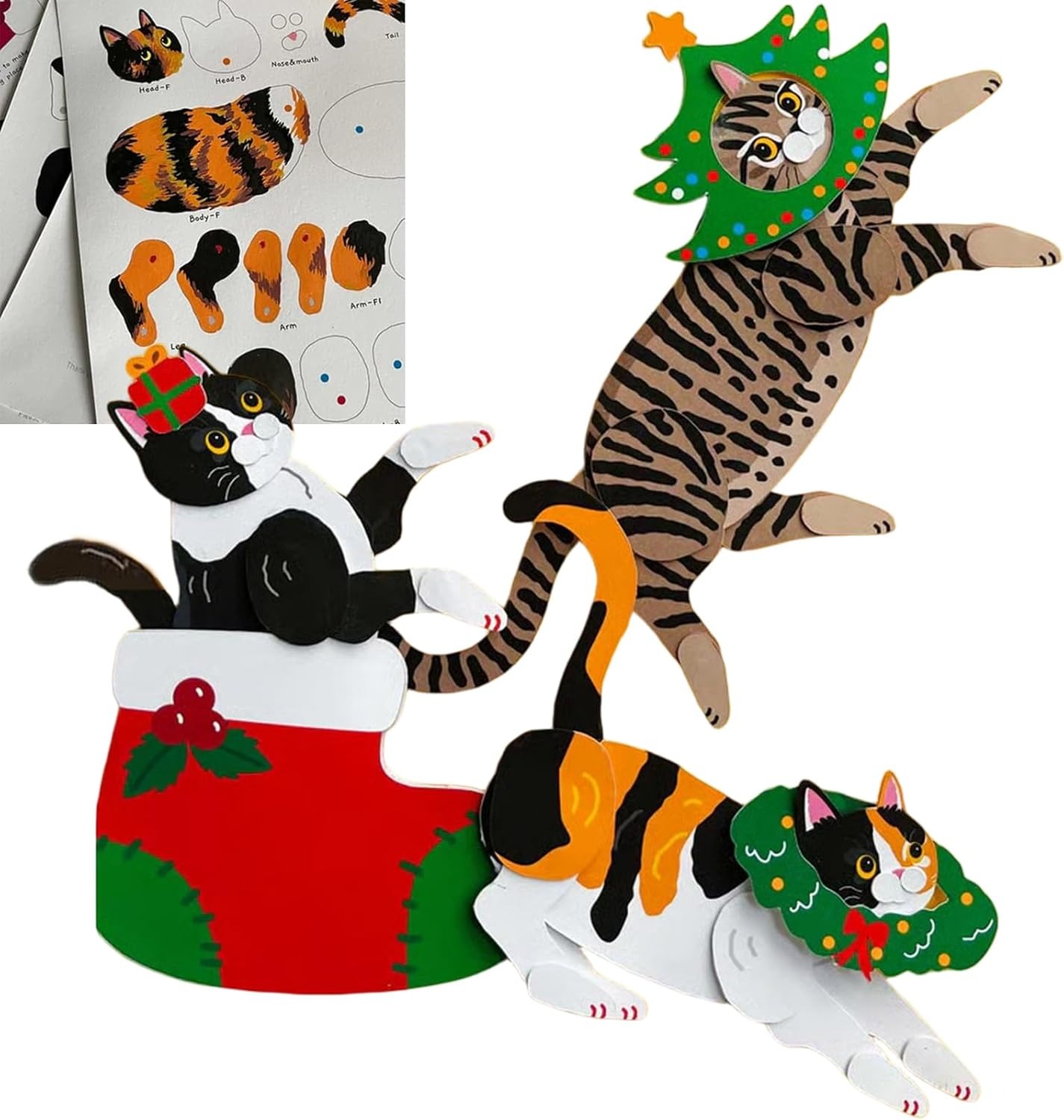 🐾 Posable Paper Pets & Dragons – DIY Origami Craft Kit