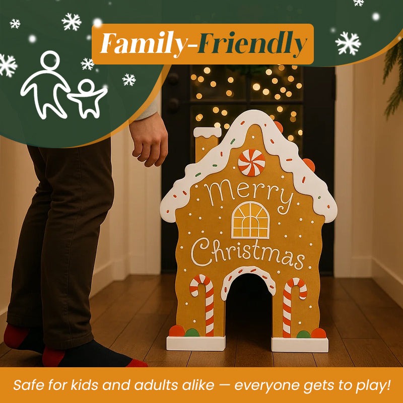 🔥LAST DAY 50% OFF -🎅 Gingerbread Golf Game Set - Best Christmas Game