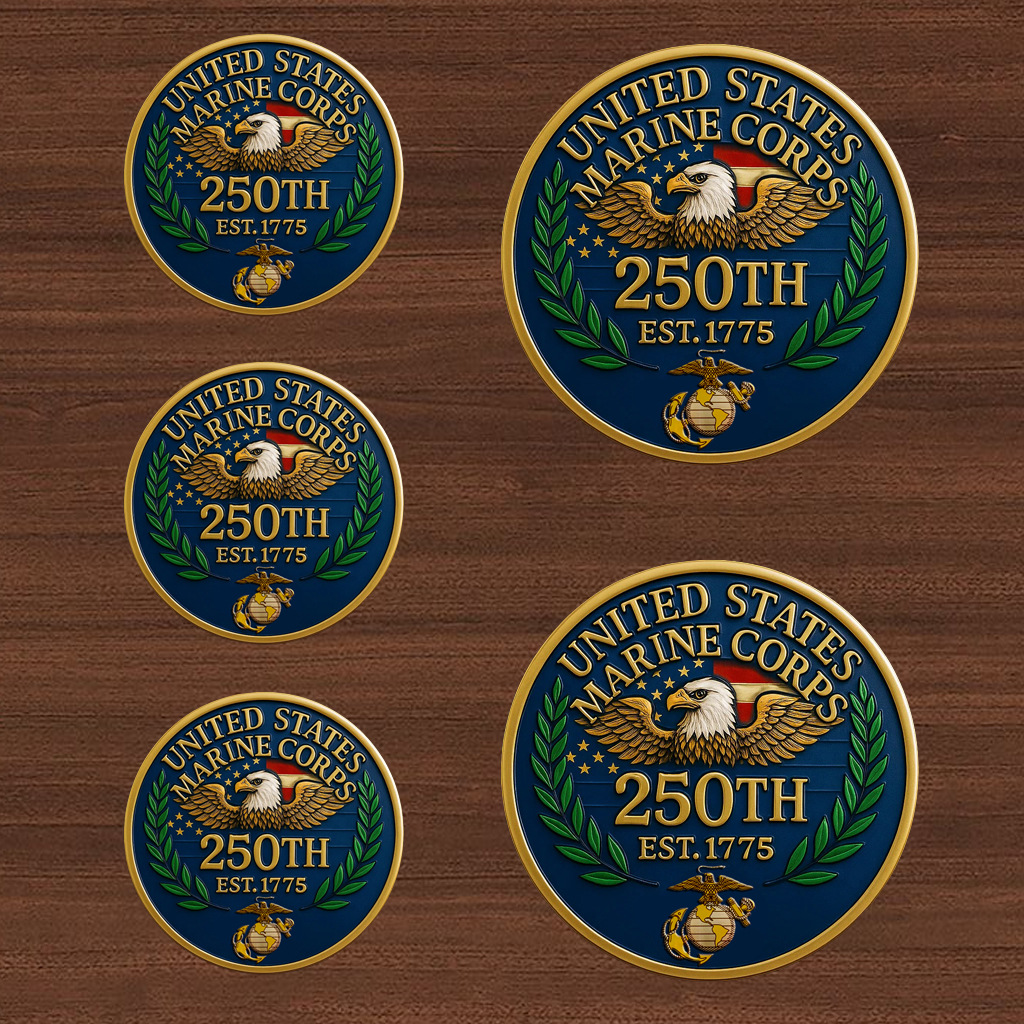 🔥Last Day 49% OFF-USMC 250th Anniversary Commemorative Coin – 1775–2025