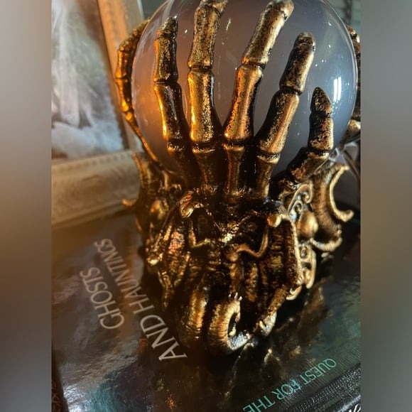 🧙‍♀️🔮MARTHA STEWART NWT LED Lighted Animated Decor Halloween Crystal Ball With Fog (BUY 2 FREE SHIPPING)