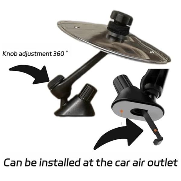 🏆HOT SALE ✨Car Impact Cymbal, Car Cymbal Air Vent, Compact Durable Accessory Fits All Vehicles