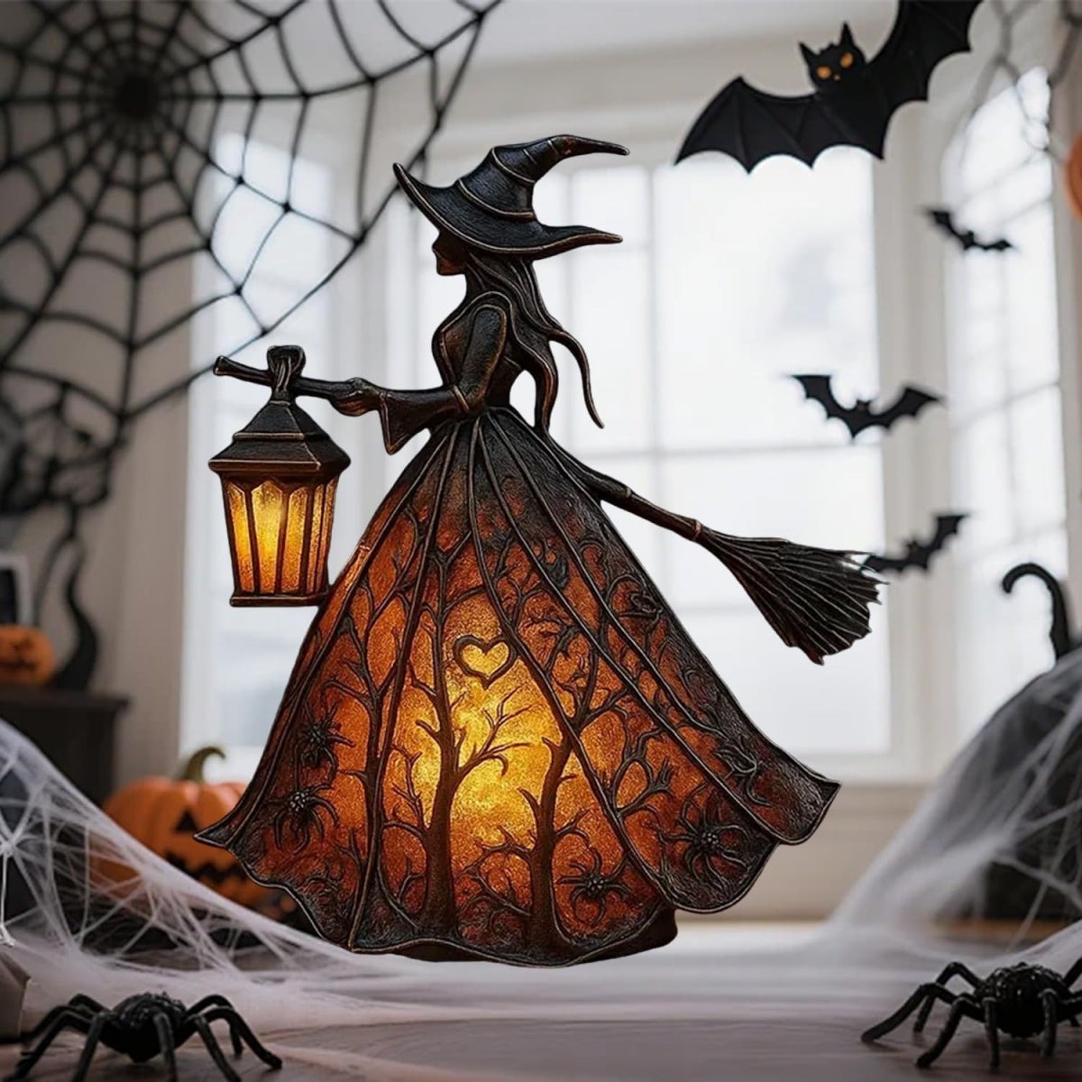 🔥Halloween Pre-Sale 49% Off-🧙‍♀️Halloween Witch Lamp—— BUY 2 FREE SHIPPING