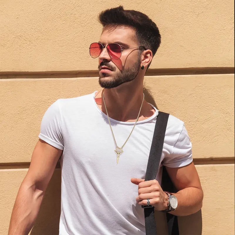 ✝ Holylegend 14K Real Gold-Plated Jesus Christ Pendant Necklace ✝