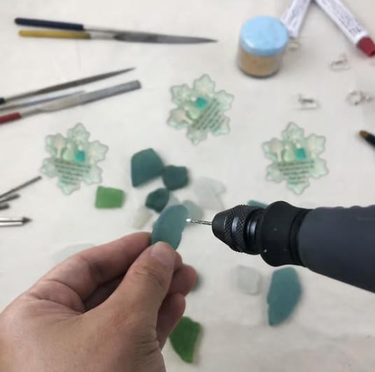 🌊🎄Hot Sale 49% OFF-Sea Glass Christmas Tree Advent Calendar✨