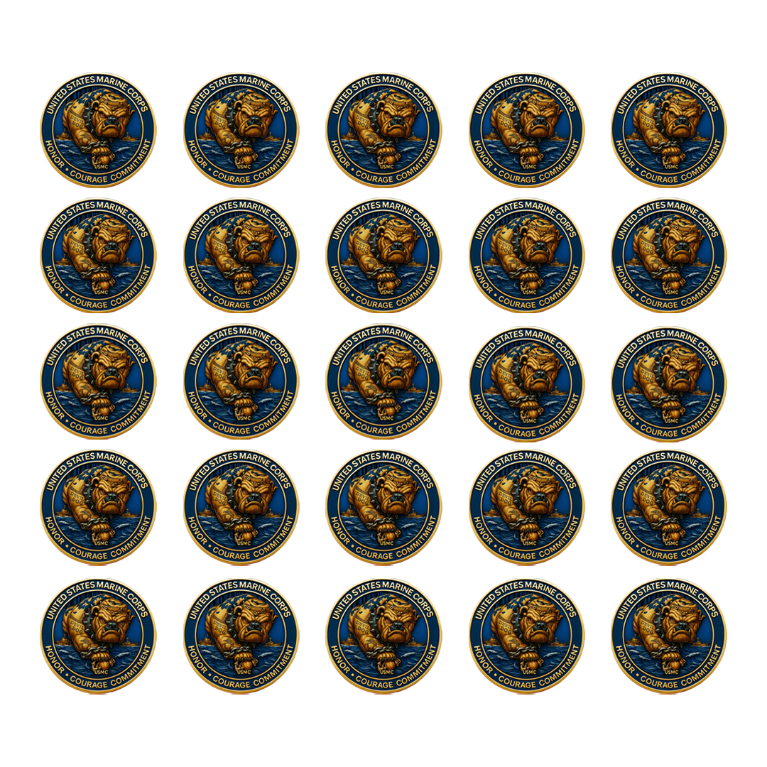 United States Marine Corps "Devil Dog" Commemorative Medal Landing Page