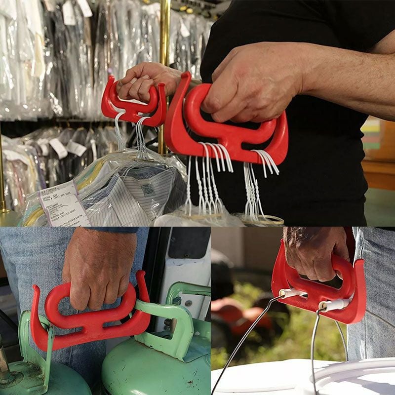 LAST DAY 50% OFF🔥Grocery Bag Carrier Handle Holder (2Pcs) 