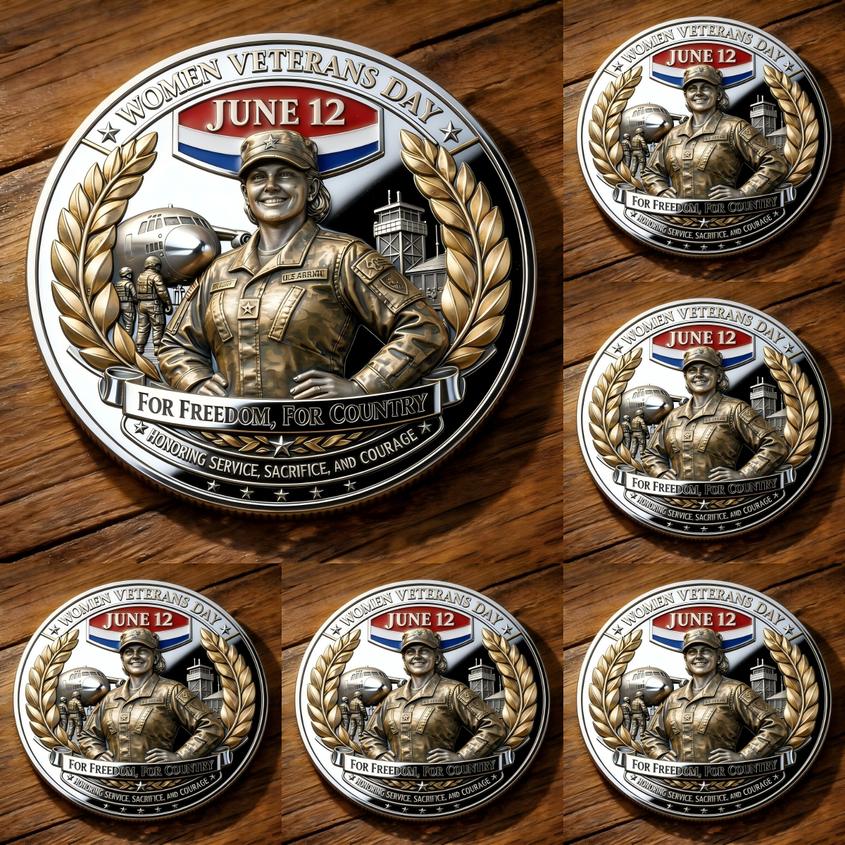 🏆Last Day 40% OFF- Women Veterans Day Commemorative Coin