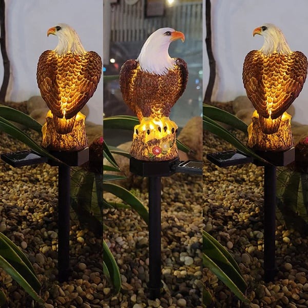  Solar Owl Garden Decorative Landscape Light 