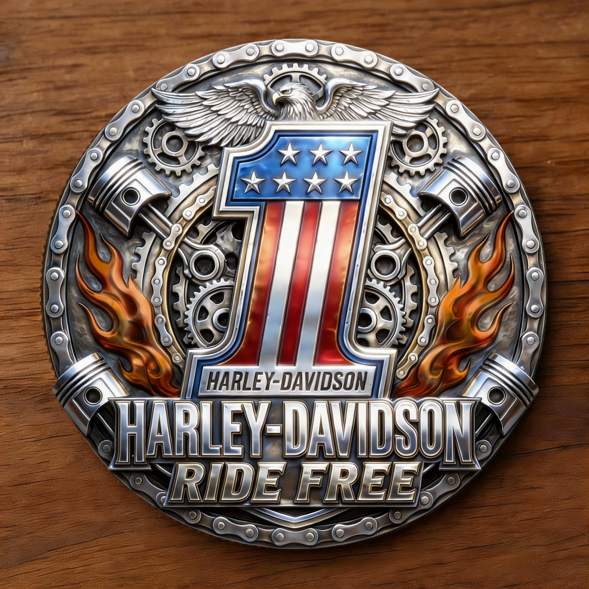 Last Day 49% OFF🦅 HARLEY-DAVIDSON RIDE FREE · MILWAUKEE IRON