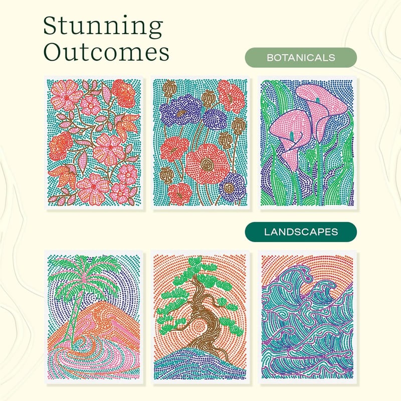 Guided Dot Art Meditations with Markers🖌No Skills Needed 🧘Calms Your Busy Mind