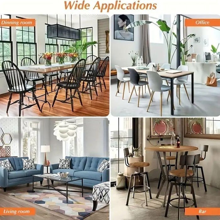 💥LAST DAY SALE 49% OFF💥-Chair rubber mat protects the floor from scratches and noise