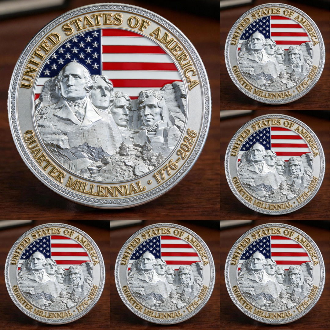 🎄New Year Sale 50% OFF🔥250 YEARS STRONG — A COIN FOR EVERY AMERICAN HEART