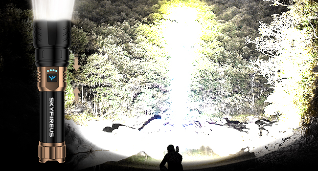 Rechargeable Flashlight High Lumens