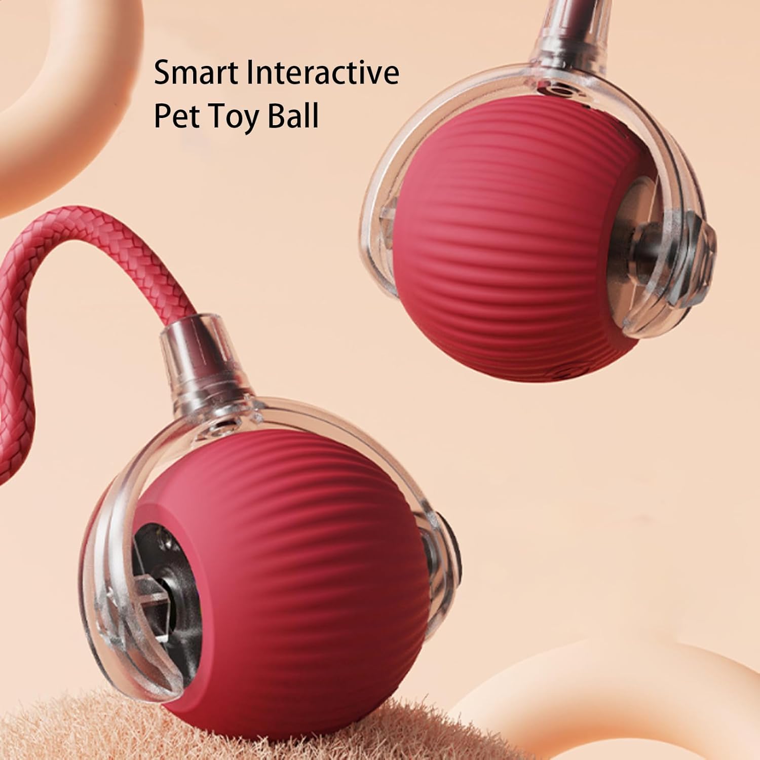 LAST DAY 50% OFF🔥RolliePet smart chase pet toy ball