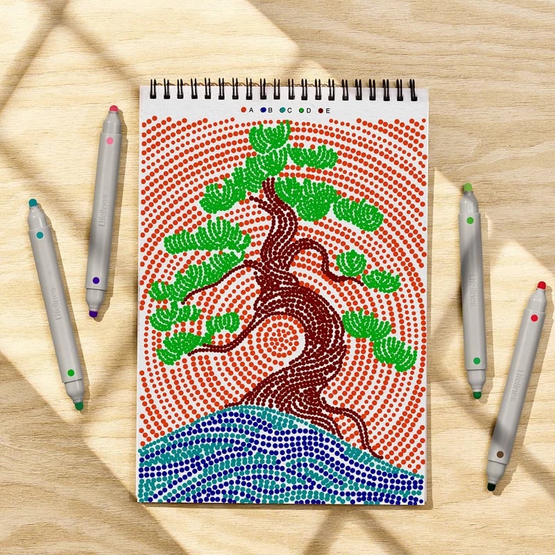 Lifelines FlowArt - Dot-By-Letter, Landscapes, 7 of 14