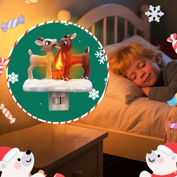 Christmas Reindeer Campfire Nightlight🦌