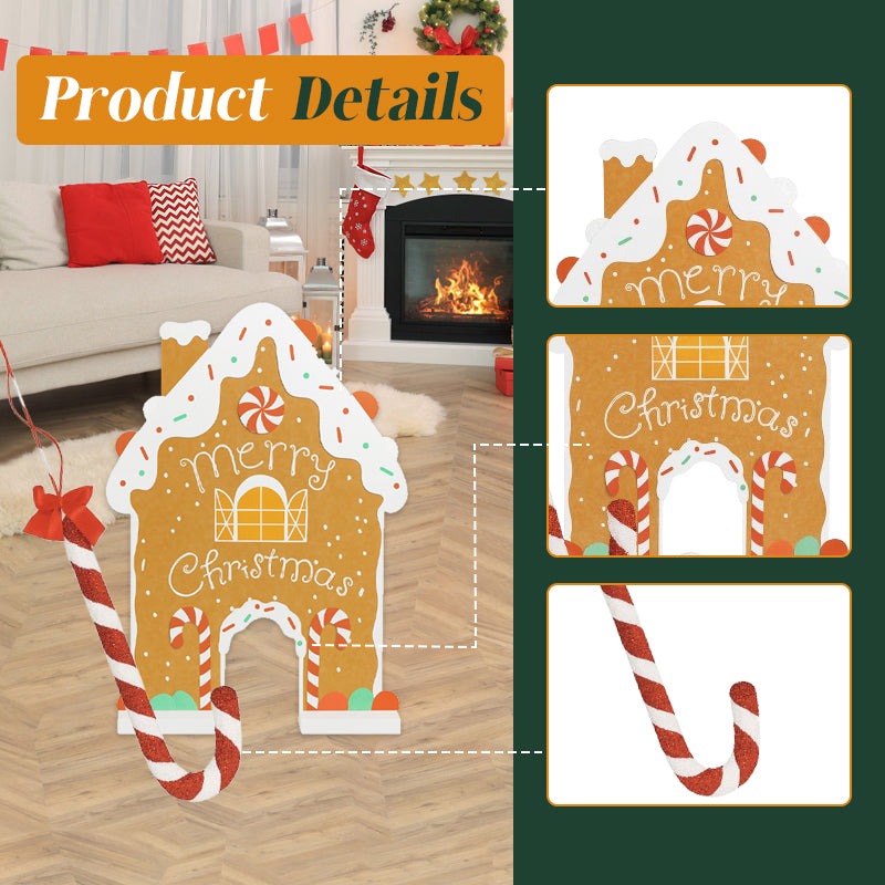 🔥LAST DAY 50% OFF -🎅 Gingerbread Golf Game Set - Best Christmas Game