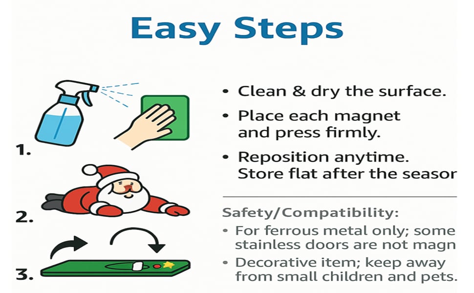 Christmas Magnetic Sticker