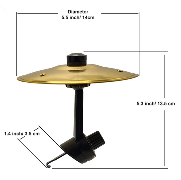 🏆HOT SALE ✨Car Impact Cymbal, Car Cymbal Air Vent, Compact Durable Accessory Fits All Vehicles
