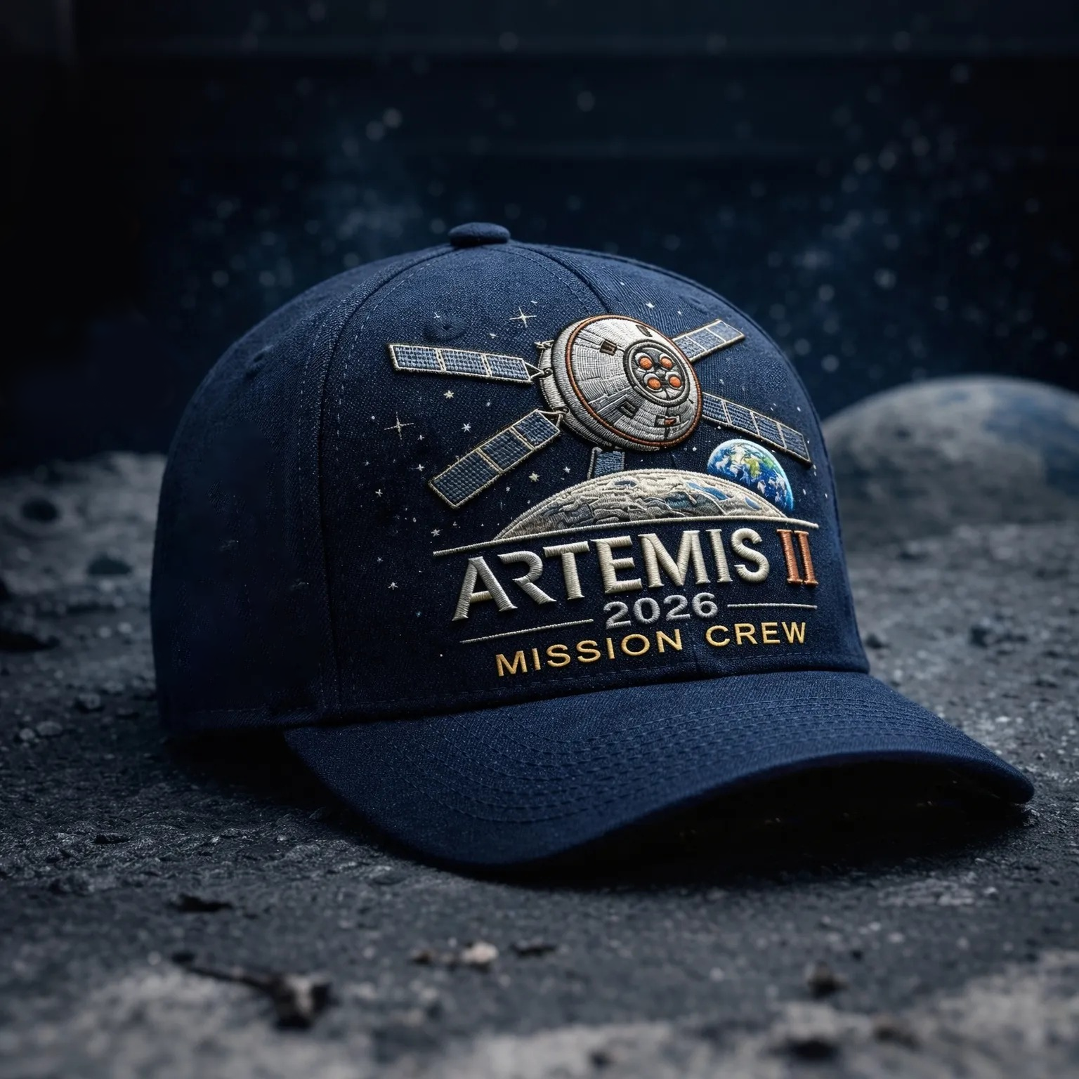 🚀Flash Sale 60% OFF 🌕 Artemis II Lunar Mission Commemorative Cap (BUY 2 FREESHIPPING)