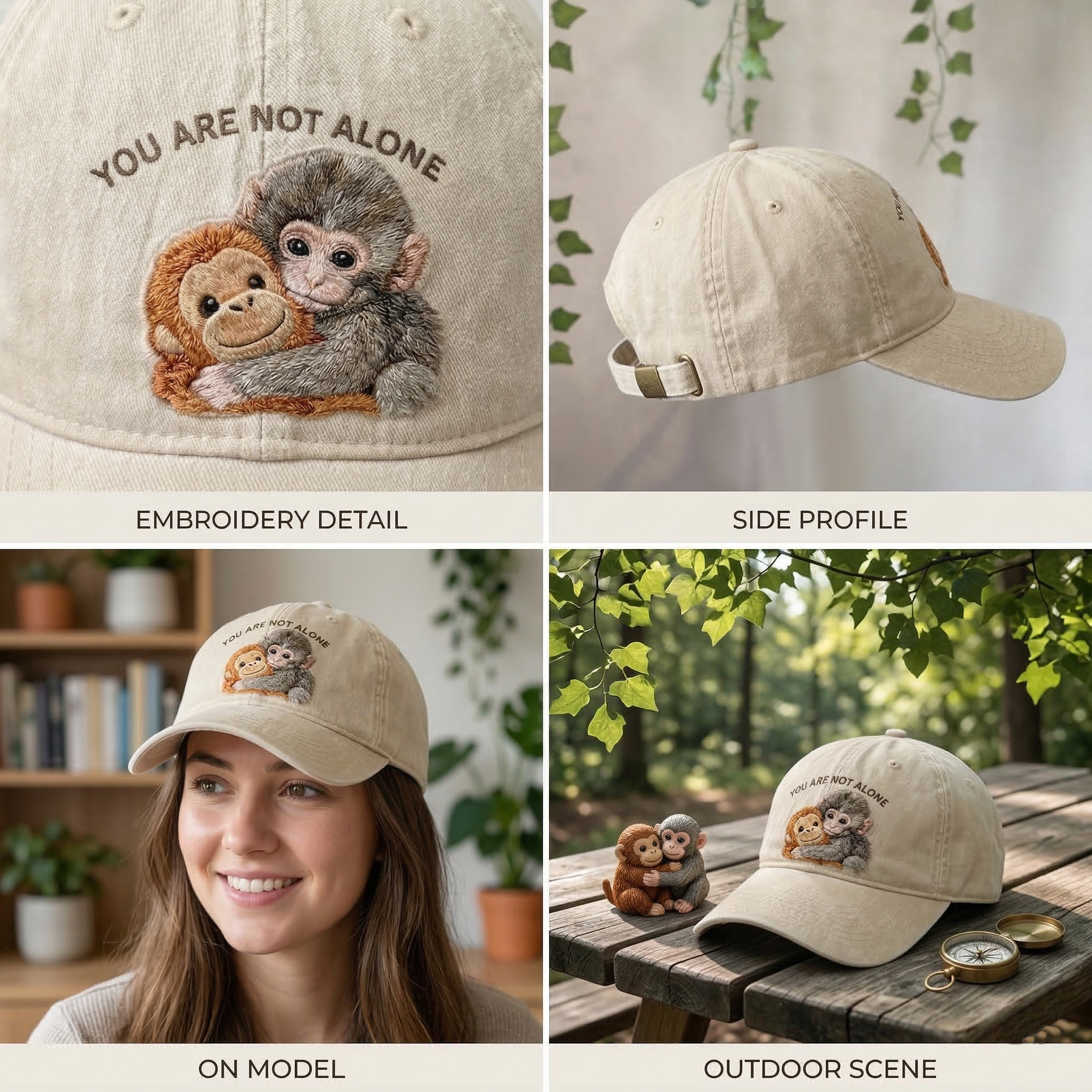 🏆New Year 60% OFF-🐵 YOU ARE NOT ALONE — Punch Healing Cap 🐒
