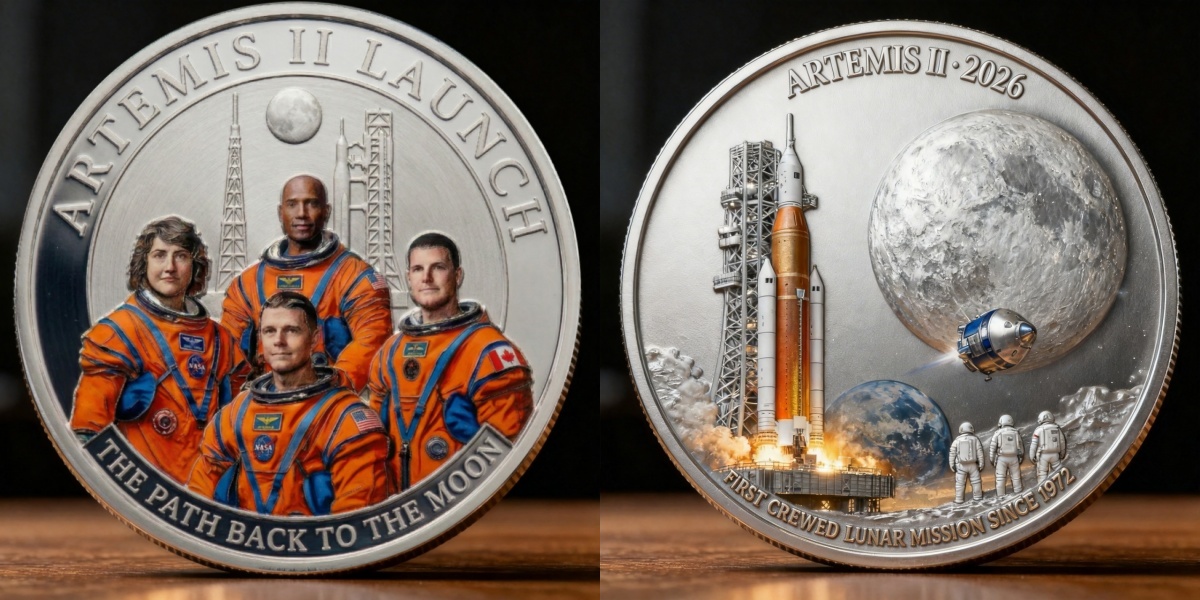 🚀Flash Sale 60% OFF 🌕 Artemis II Lunar Mission Commemorative Cap