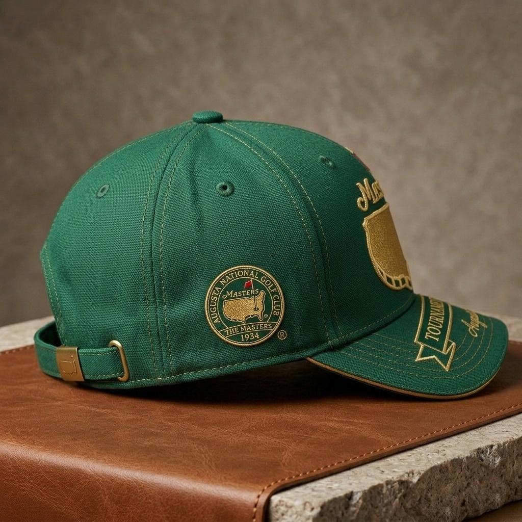 🔥LIMITED EDITION-Masters Tournament Edition Structured Hat – Augusta National Official Style