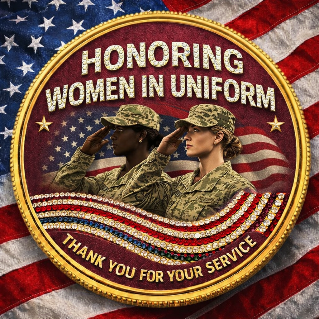 🏆New Year 60% OFF -She Served – Honoring Women in Uniform Commemorative Coin