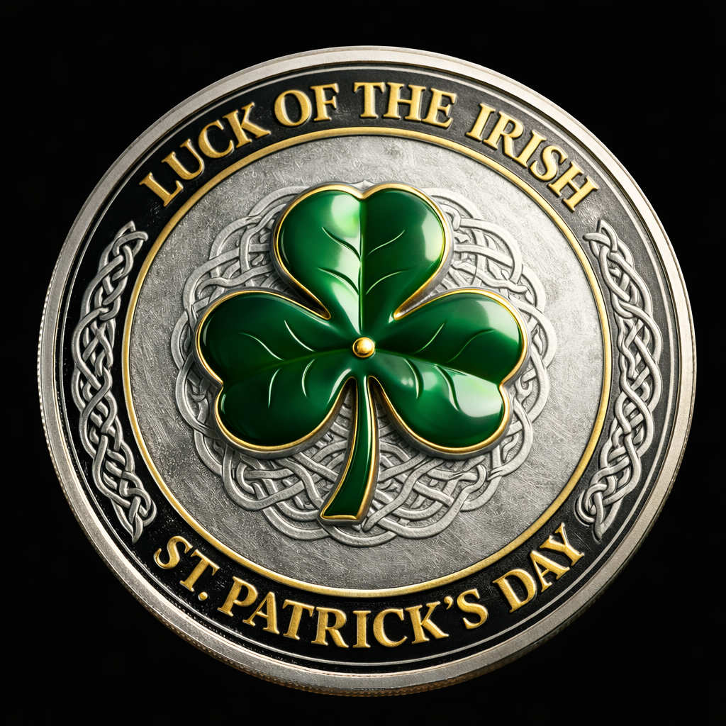 🍀 St. Patrick’s Day “Everybody in the Pub” Commemorative Coin 🍺