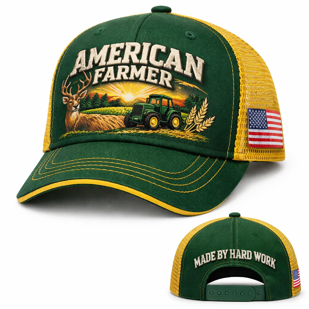 🏆🔥 LAST DAY 60% OFF – REAL WORK. REAL AMERICA.™ HAT