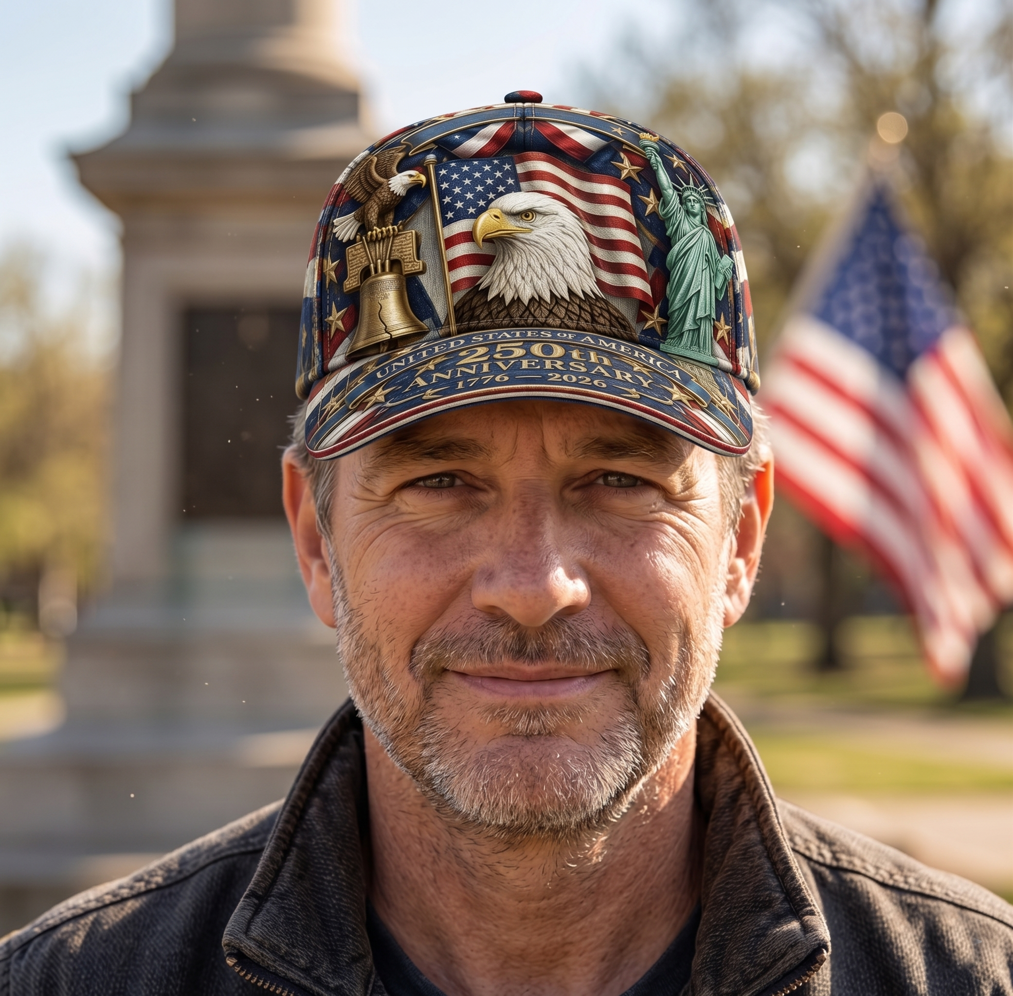 ⚡️Last Day 49% OFF -HONOR THE LEGACY. WEAR THE PRIDE. 250th Anniversary Patriotic Cap (1776–2026)