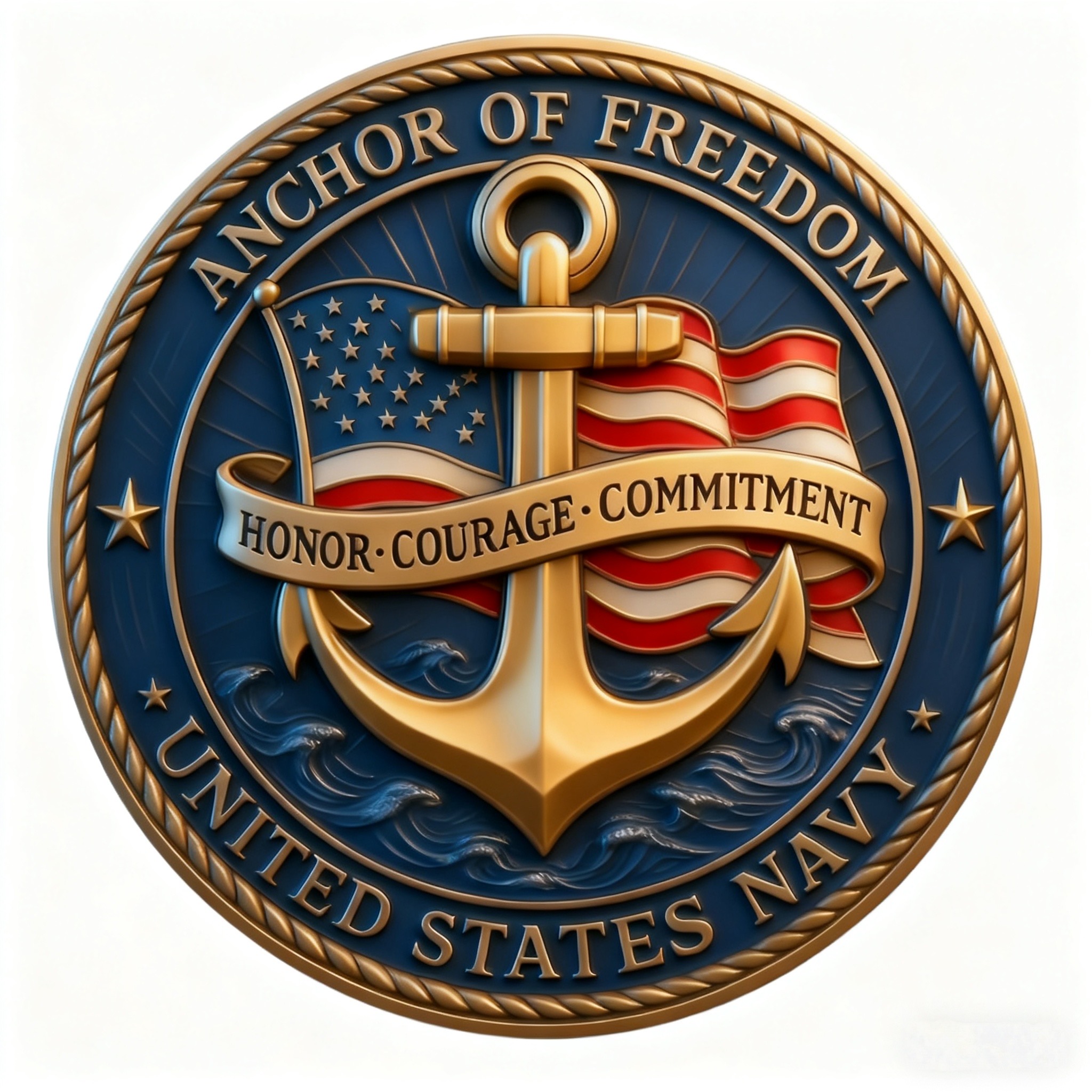 🔥Last Day 49% OFF⚓ U.S. Navy 250th Anniversary Commemorative Coin – 1775–2025
