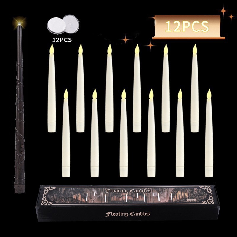 🎃 EARLY HALLOWEEN SALE 49% OFF 🔥 Magical Floating Candles with Wand Remote