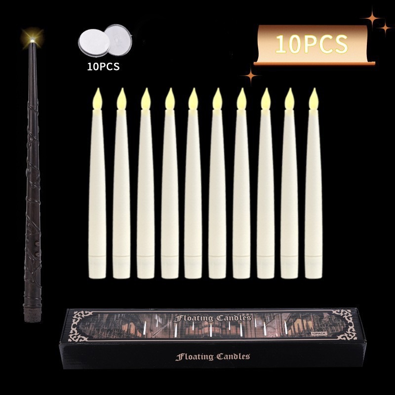 🎃 EARLY HALLOWEEN SALE 49% OFF 🔥 Magical Floating Candles with Wand Remote