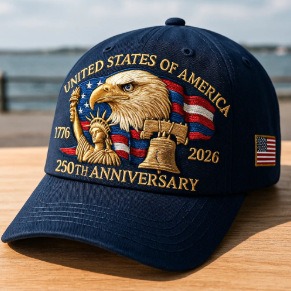 🔥Last Day 50% OFF - Eagle & Liberty – United States 250th Anniversary Hat✨(Breathable & Lightweight Comfort & Unisex Fit)