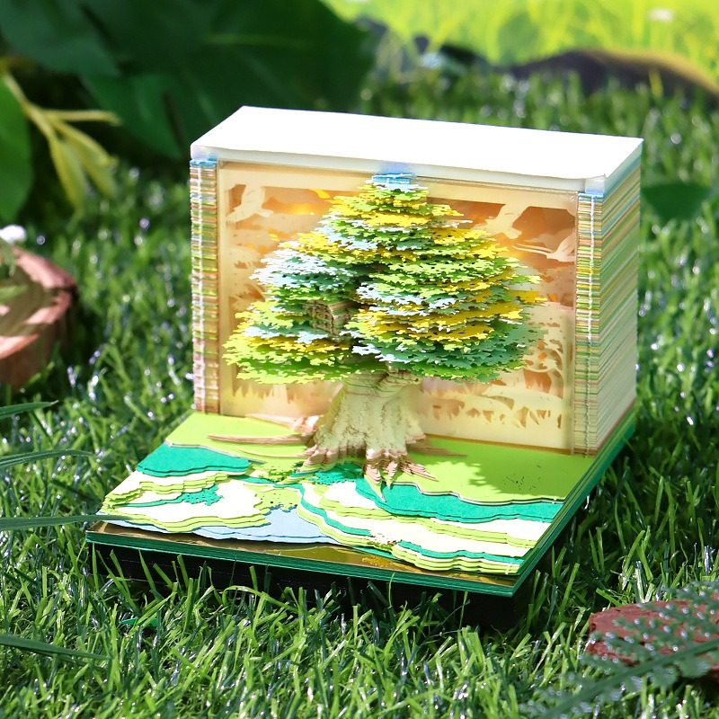 Romance Green Tree (With Light & Calendar 2026)