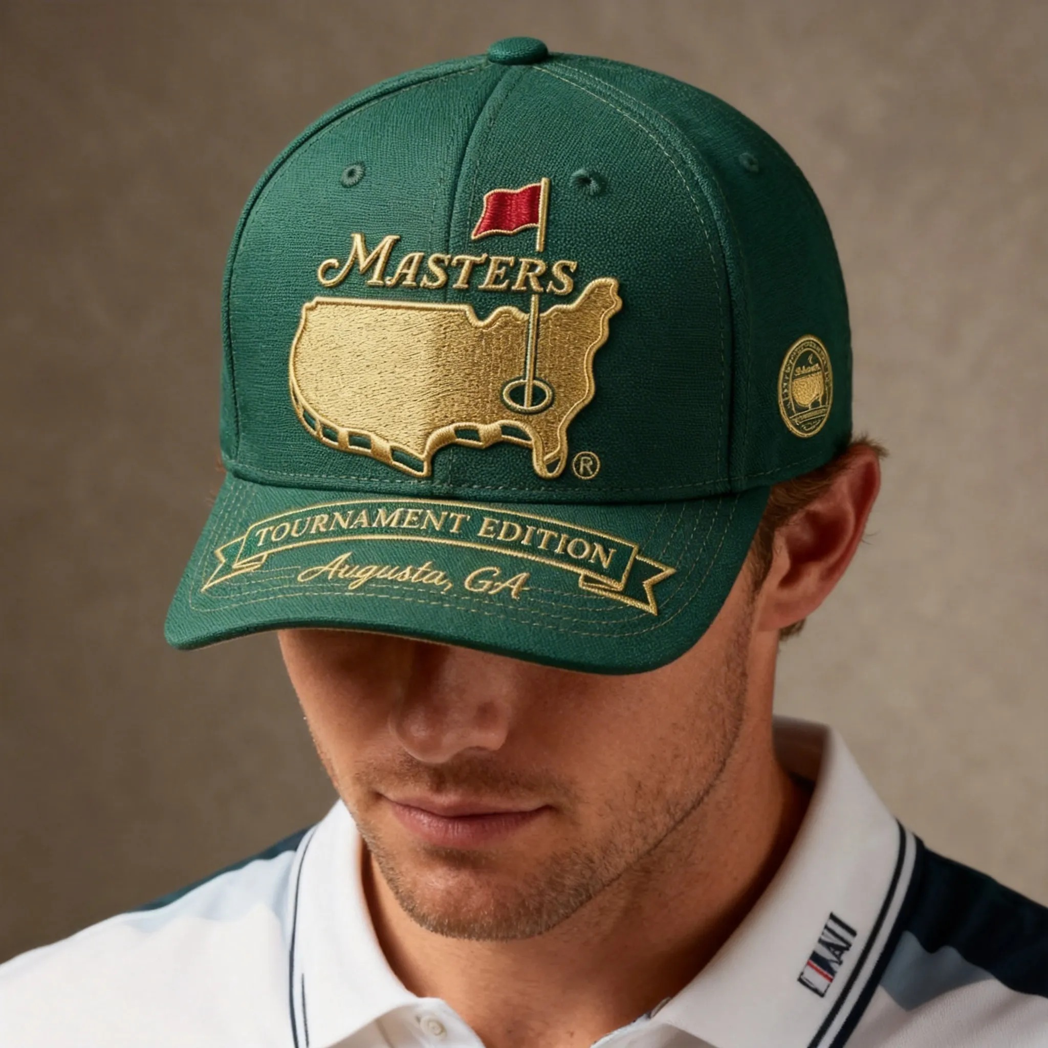 🔥LIMITED EDITION-Masters Tournament Edition Structured Hat – Augusta National Official Style