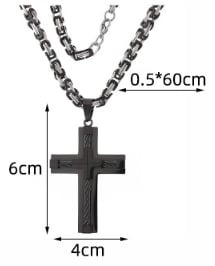 Elegant Cross Pendant Necklace