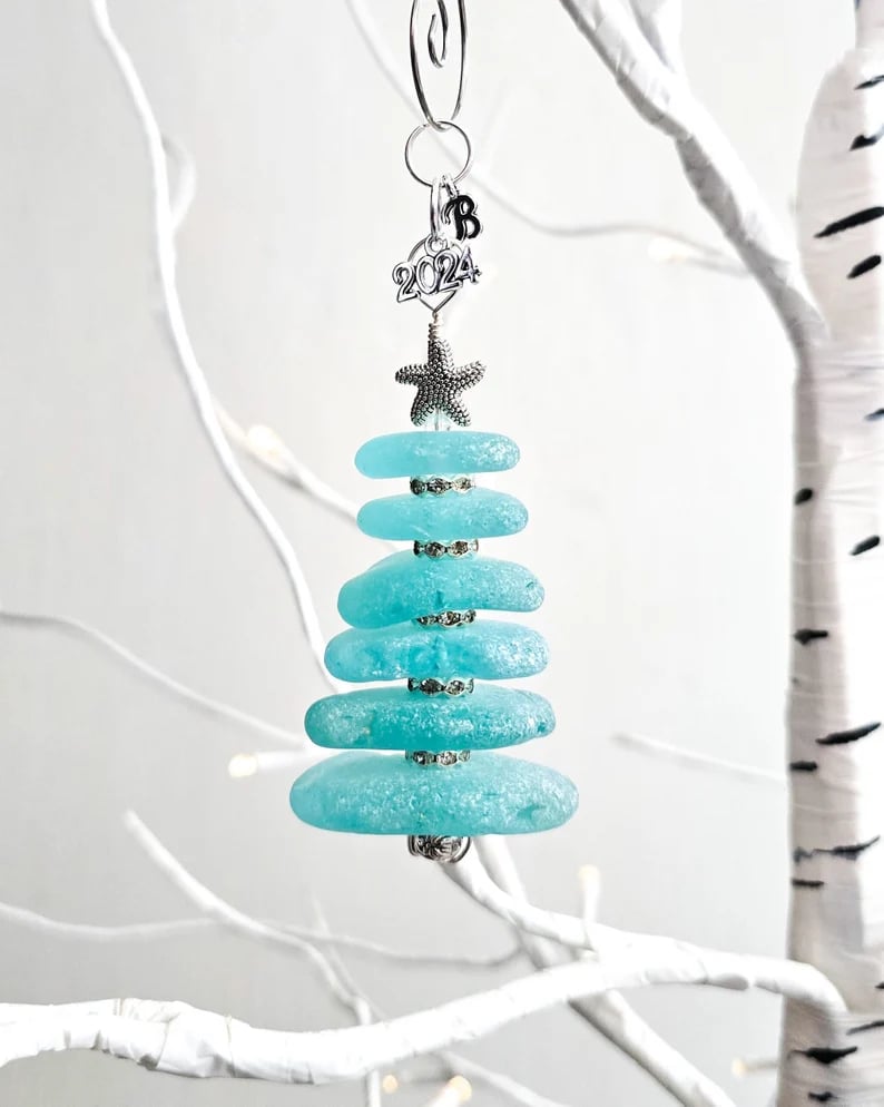 🌊🎄Sea Glass Christmas Tree Advent Calendar✨