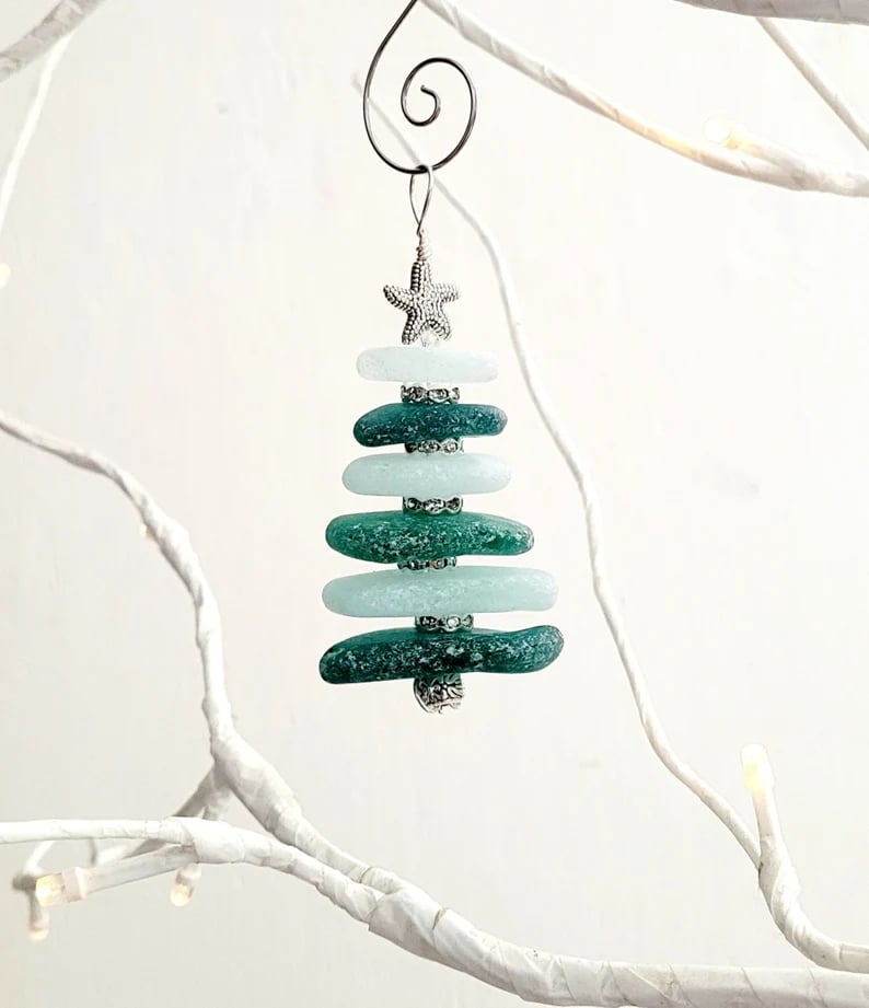 🌊🎄Sea Glass Christmas Tree Advent Calendar✨