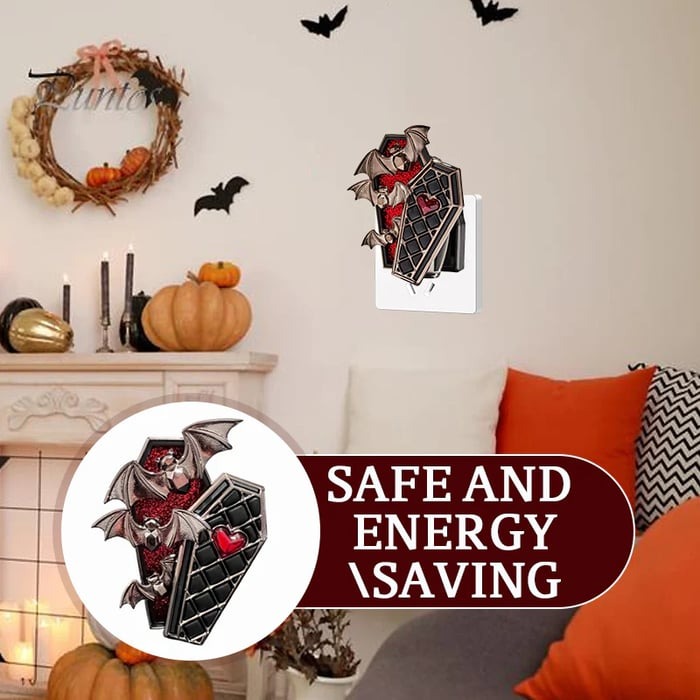 🦇🖤Bat Coffin Projector