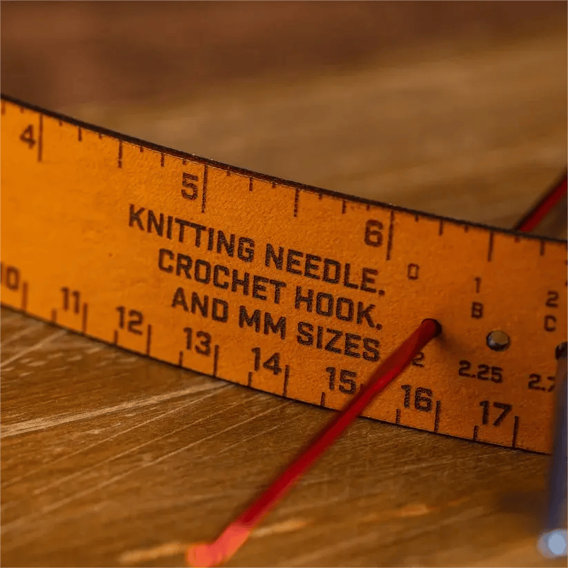 🧶The Crafters' Multi-Wrap | 7-in-1 Leather Measuring Tool🎁Buy 2 Get 1 Free