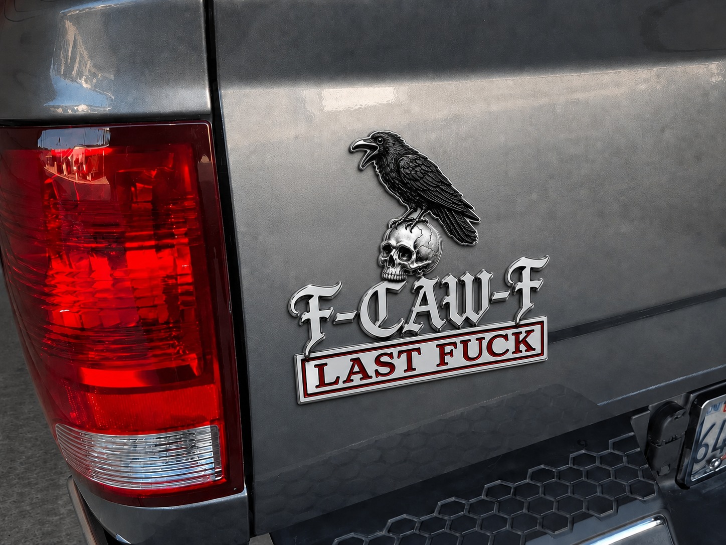💥The F-CAW-F Car Emblem Metal Badge — For Those Who Laugh at Life and Give Zero F*cks! - Buy 3 Get Extra 20% Off